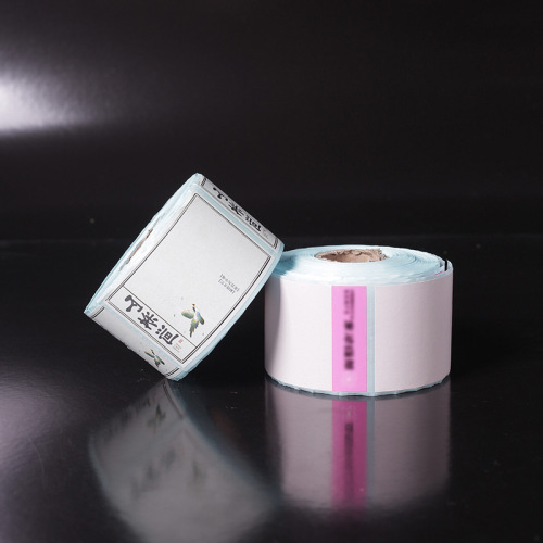 Milk tea stickers custom/made wholesale pvc label printing self-adhesive protective film waterproof label manufacturer printing