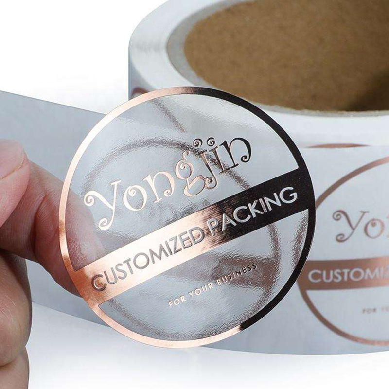 Spot dot transparent stickers, easy to tear and stick waterproof transparent self-adhesive sealing stickers, airplane box sealing stickers