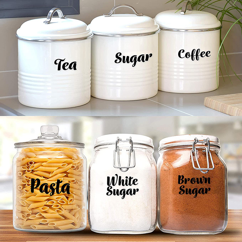 Canned food stickers customization Mango strawberry canned food logo fruit synthetic paper label sticker printing