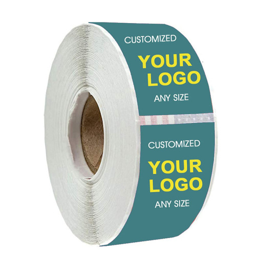 Customized roll-up self-adhesive label stickers Various shapes, designs, printing, coated paper, waterproof packaging stickers