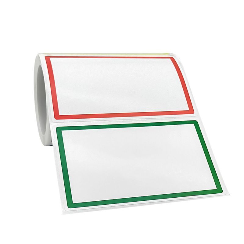 Self-adhesive label stickers customized waterproof self-adhesive commodity price stickers price tag paper handwritten classification mouth paper