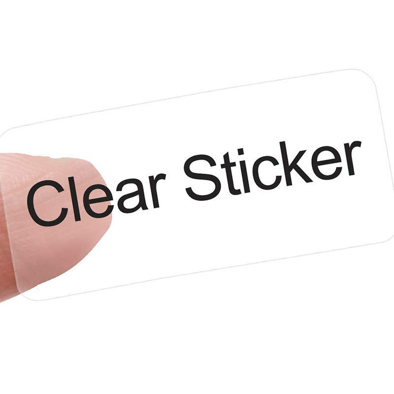 PVC transparent waterproof self-adhesive stickers custom stickers stickers stickers stickers packaging labels LOGO