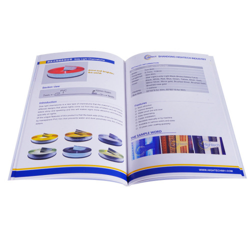 Hardcover brochure printing, black and white color printing, instruction manual design, flyer catalog, teaching materials, employee manual