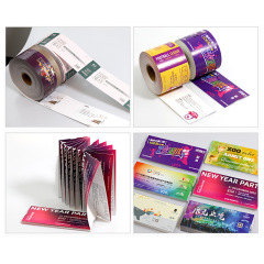 Anti-counterfeiting scenic spot amusement park attraction ticket roll can be torn admission ticket voucher printing QR code