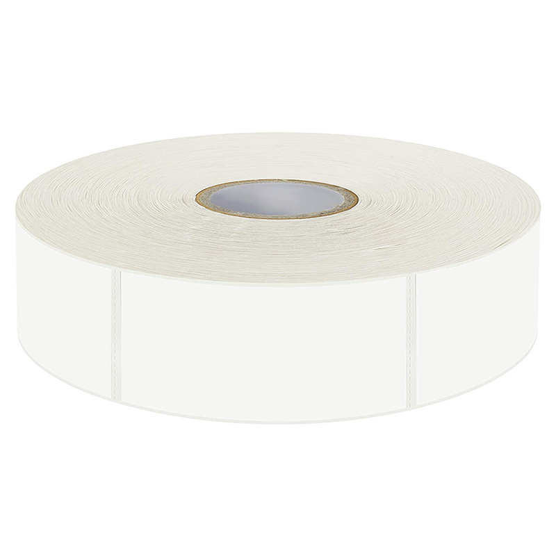Roll blank coated paper self-adhesive label stickers custom blank thermal paper self-adhesive express waybill stickers