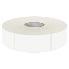 Roll blank coated paper self-adhesive label stickers custom blank thermal paper self-adhesive express waybill stickers