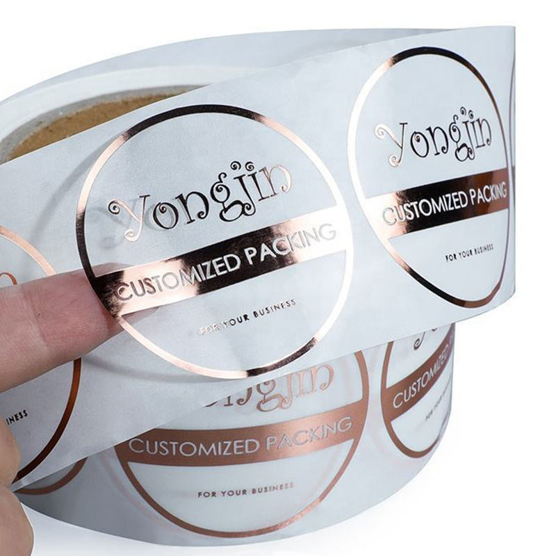 Spot dot transparent stickers, easy to tear and stick waterproof transparent self-adhesive sealing stickers, airplane box sealing stickers