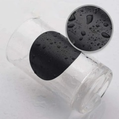 Custom high quality blackboard labels hand-writable erasable waterproof reusable watercolor chalk stickers lace jars