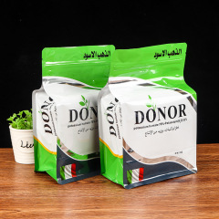 Customized food bag self-sealing vacuum tea packaging aluminum foil bag dog food eight-side sealing bag rice bag transparent bag