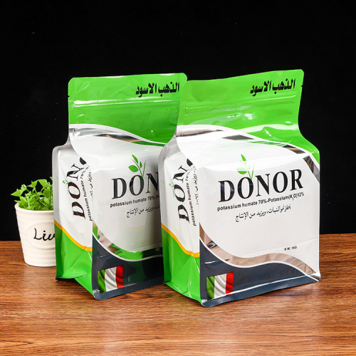 Customized food bag self-sealing vacuum tea packaging aluminum foil bag dog food eight-side sealing bag rice bag transparent bag