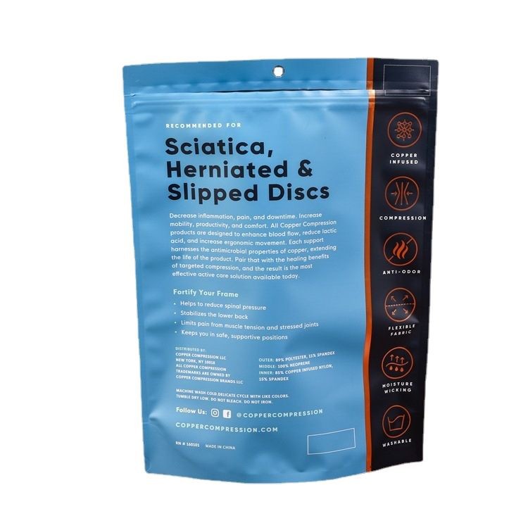 Factory wholesale food packaging bags tea seafood aluminum foil bags composite bags snacks plastic self-sealing stand up bags