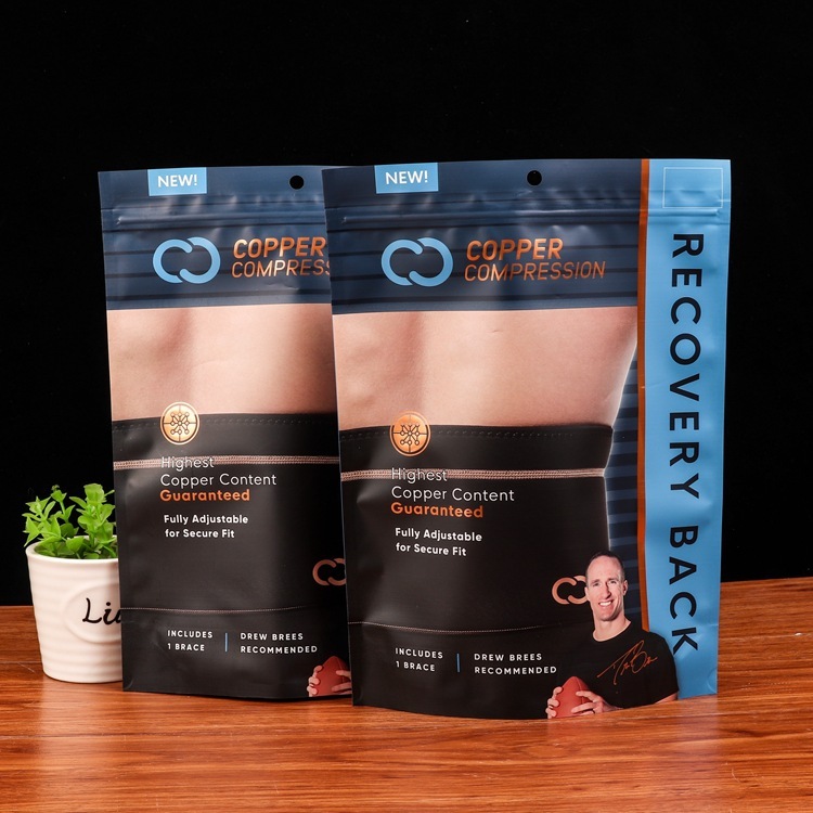 Factory wholesale food packaging bags tea seafood aluminum foil bags composite bags snacks plastic self-sealing stand up bags