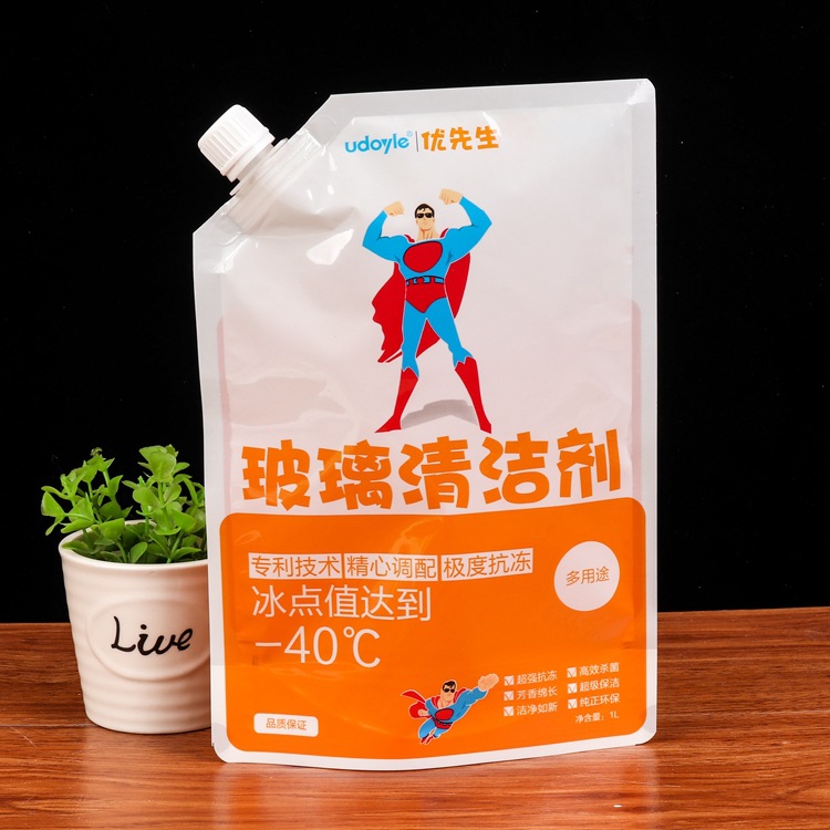 Customized various liquid spout bags, glucose packaging, white sugar plastic packaging bags, laundry detergent aluminized bags, oblique spout bags