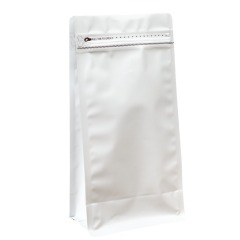 Custom eight-side sealed coffee bag air valve aluminum foil tea packaging bag coffee beans self-standing coffee powder sealed ziplock bag