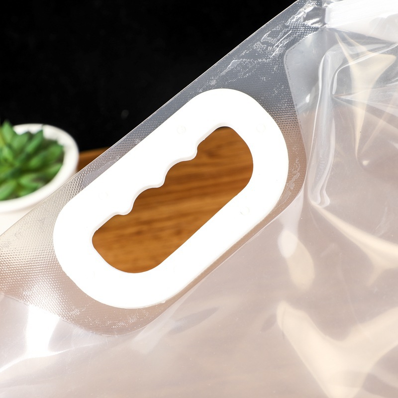 Customized spout bag blank beer water bag rice spout packaging portable liquid plastic bag