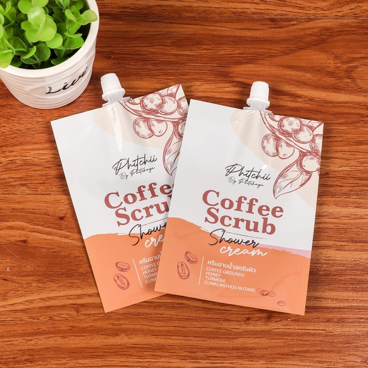 Customized plastic laundry detergent packaging bag spout bag beverage self-supporting aluminum foil spout bag