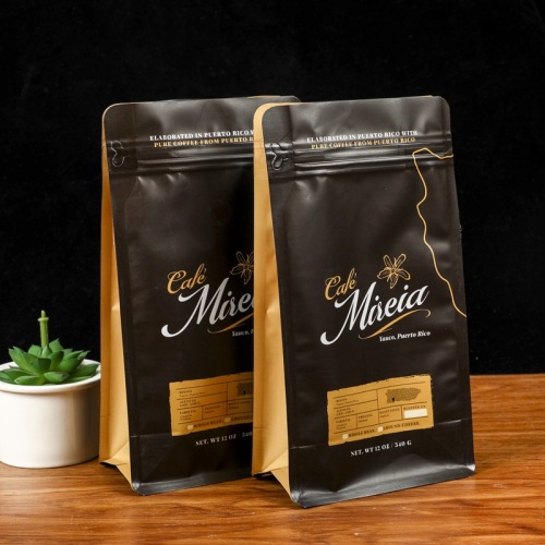 Customized plastic eight-side sealed self-supporting ziplock bag steaming vacuum food packaging bag aluminum foil bag