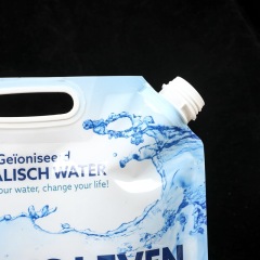 Customized 2.5kg laundry detergent nozzle bag drinking water nozzle bag hydrogen-rich water bag