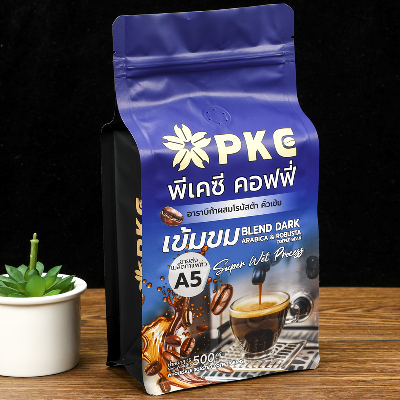 Small batch customized food packaging bags Food sealed packaging bags Color printing Snacks Nuts Eight-side sealed stand-up bags