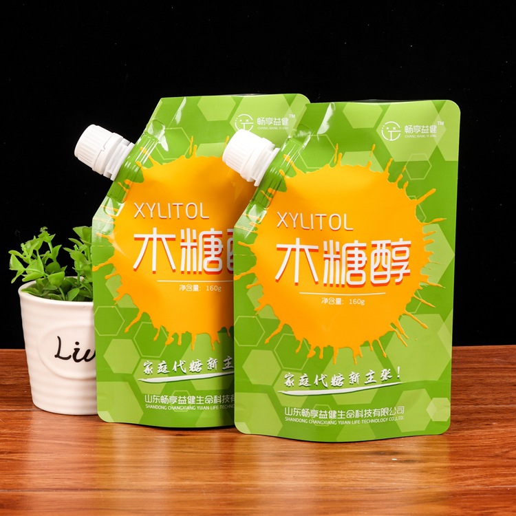 Customized various liquid spout bags, glucose packaging, white sugar plastic packaging bags, laundry detergent aluminized bags, oblique spout bags