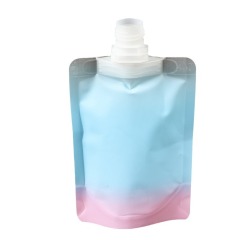 Customized self-supporting spout bag Chinese medicine soy milk tea beverage packaging bag sour plum soup packaging spout bag self-supporting liquid