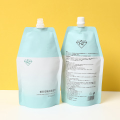 Customized laundry detergent packaging bags, daily chemical nozzle stand-up bags, soap liquid packaging bags, twist-cap seal bags, color printing custom bags
