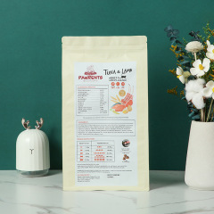 Plastic food eight-side seal packaging bag customization Pet general nut tea snack self-supporting ziplock bag customization