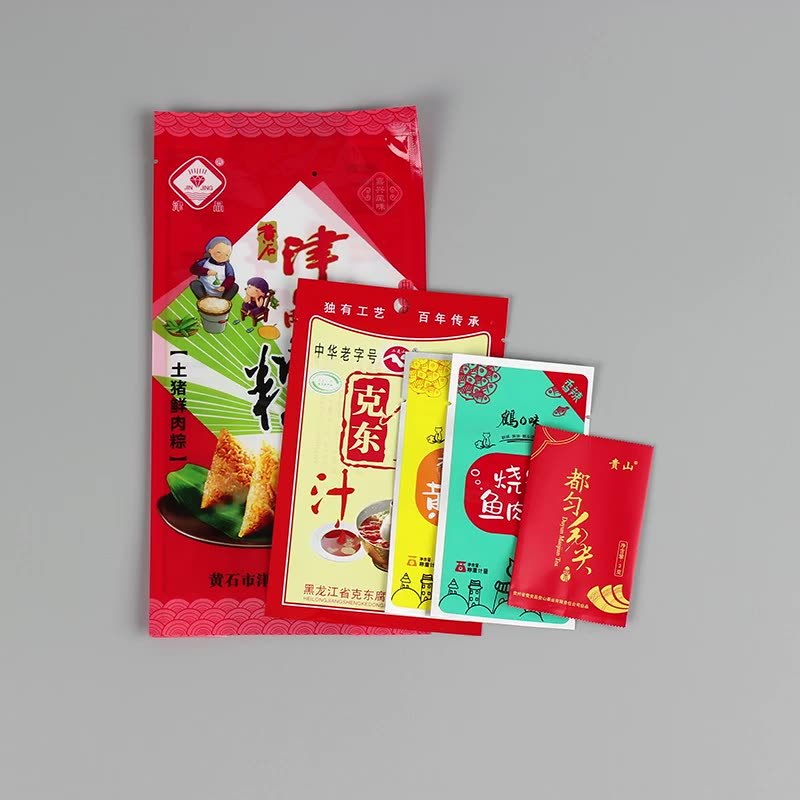 25ML Rose Essence Facial Mask Small Bag Shower Gel Shampoo Spout Packaging Bag