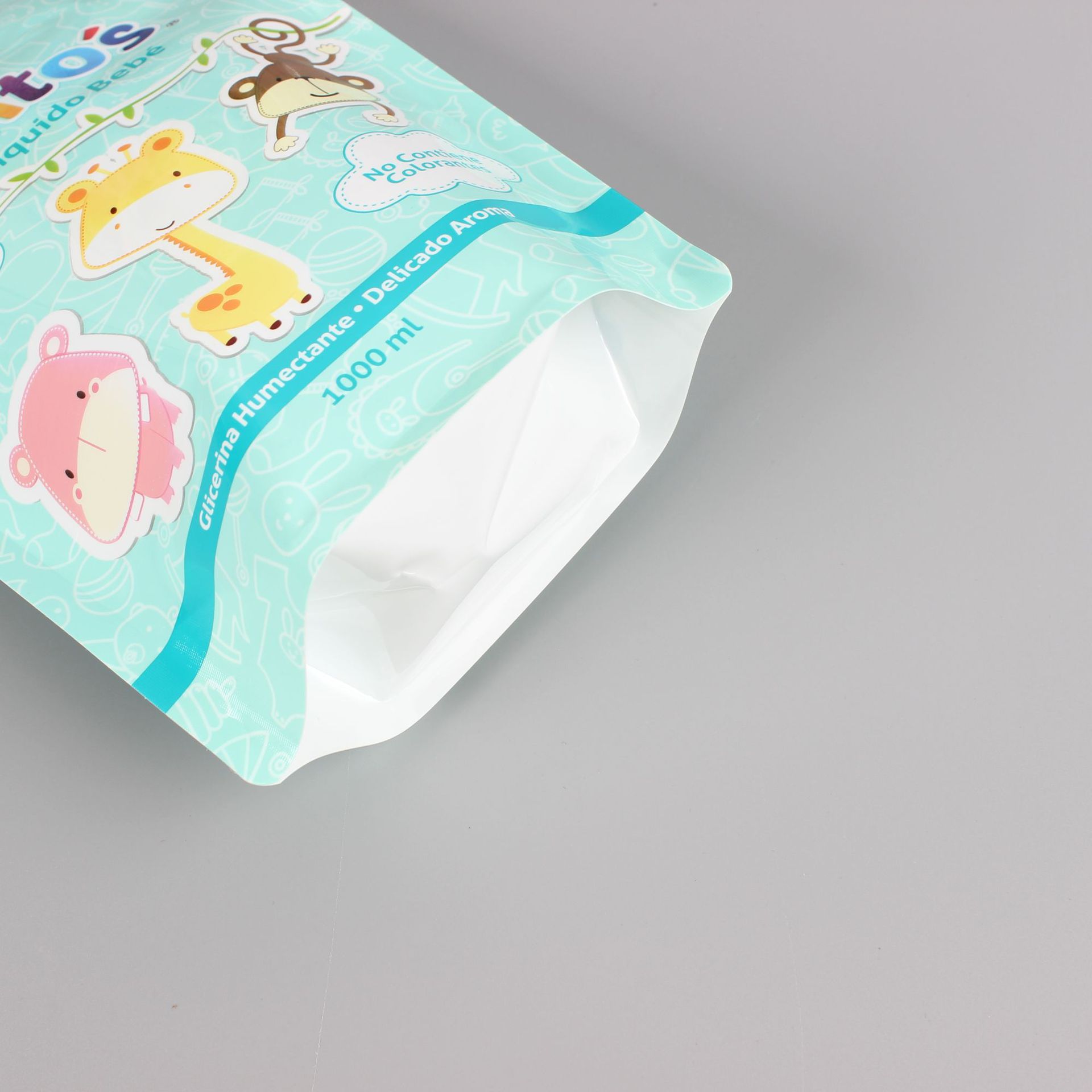 Manufacturer juice jelly self-standing nozzle bag laundry detergent soy milk nozzle packaging bag wholesale custom