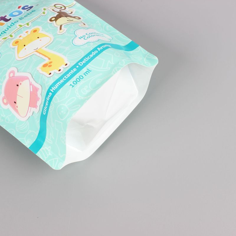 Manufacturer juice jelly self-standing nozzle bag laundry detergent soy milk nozzle packaging bag wholesale custom
