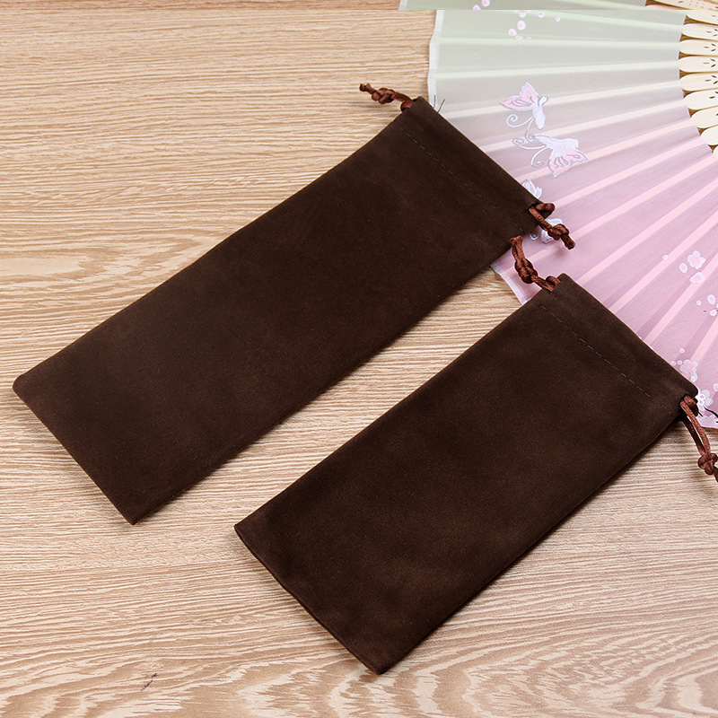 Drawstring high-end velvet comb jewelry storage bag small storage bag wholesale