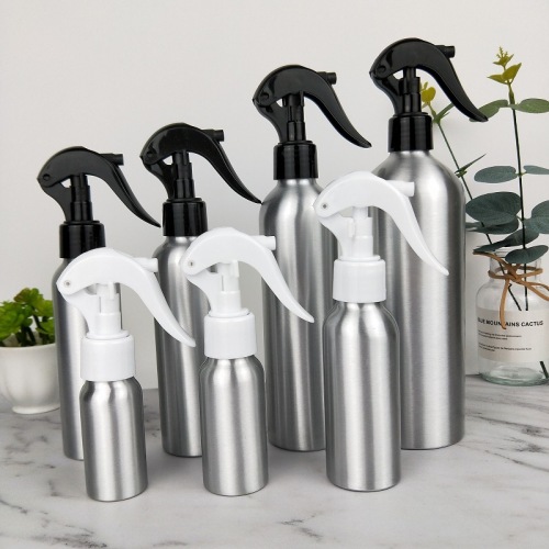 30ml-500ml mouse spray aluminum bottle cosmetic sunscreen disinfectant alcohol cleaner special sub-bottle