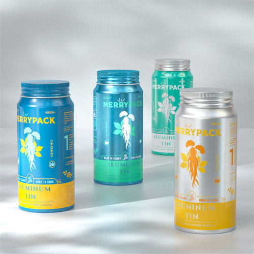 Custom processing 45*100mm medicine cans beverage tea cans aluminum bottles aluminum cans round aluminum cans customized color printing