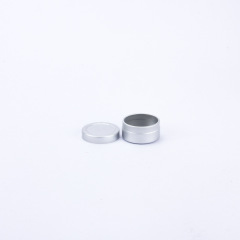 Silver cream aluminum box with various specifications universal thread hair wax cosmetic nail art metal box