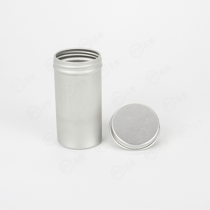 80g capsule aluminum bottle health care product bottle fish oil tablet can food grade aluminum can vitamin medicine bottle