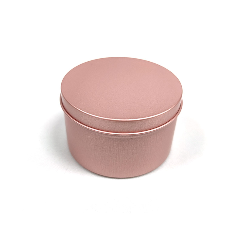 5ml-250ml frosted powder aluminum box double-sided multi-specification car wax pot hair mud box cosmetic metal box packaging box