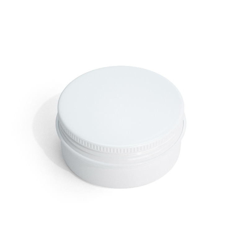 57*27mm 50g moisturizing face cream cosmetic packaging aluminum can 50ml hand cream eye cream hair wax second-throw aluminum box