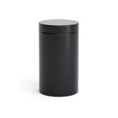 65*115 custom double layer lid aluminum cans sealed packaging cans metal aluminum cans black