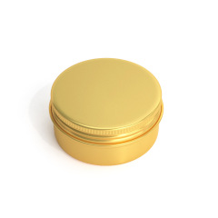57*27mm 50g moisturizing face cream cosmetic packaging aluminum can 50ml hand cream eye cream hair wax second-throw aluminum box