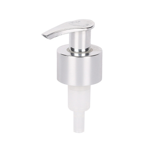 Supply UV plating left and right switch pump external spring lotion pump cosmetic spray head 28/410 24/410
