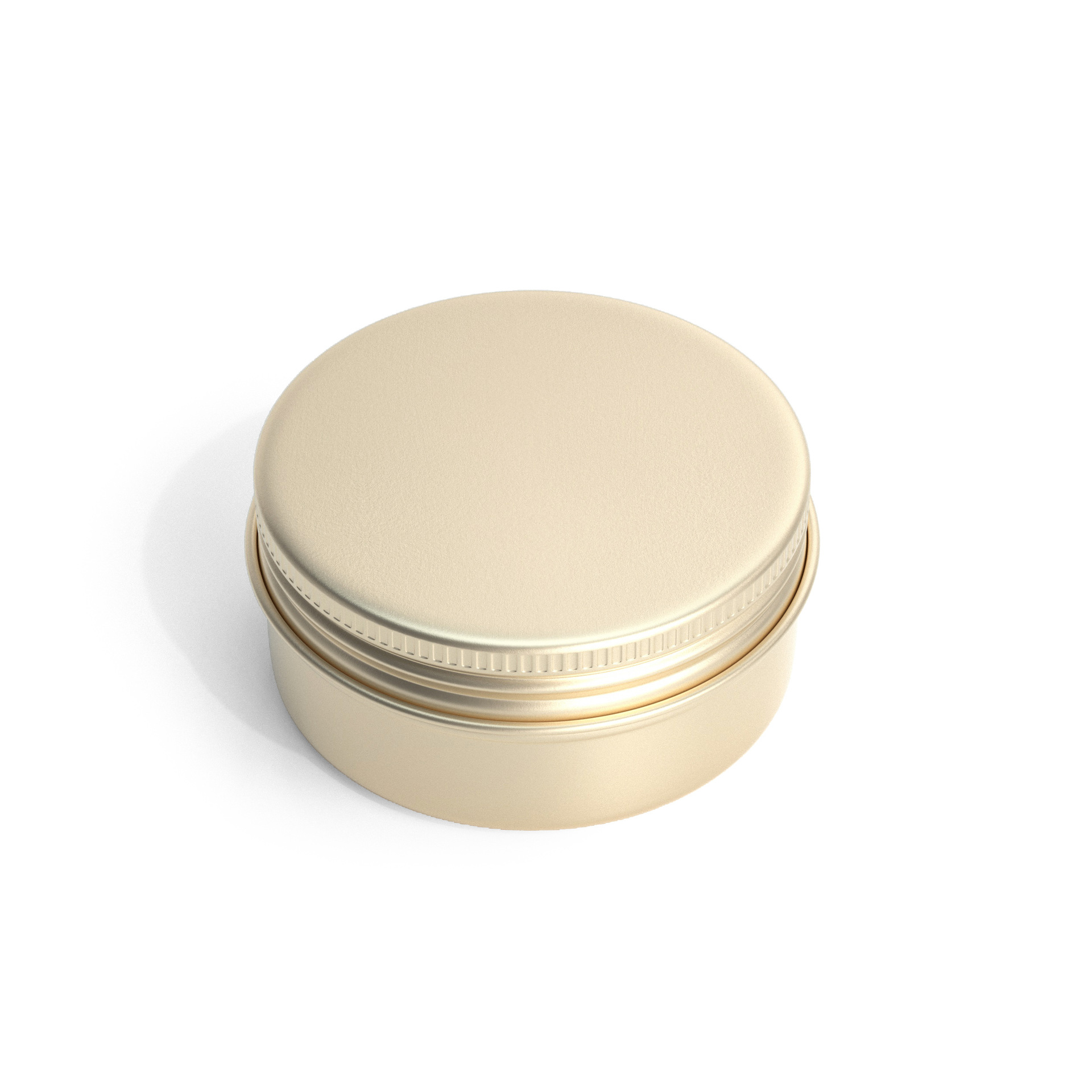 57*27mm 50g moisturizing face cream cosmetic packaging aluminum can 50ml hand cream eye cream hair wax second-throw aluminum box