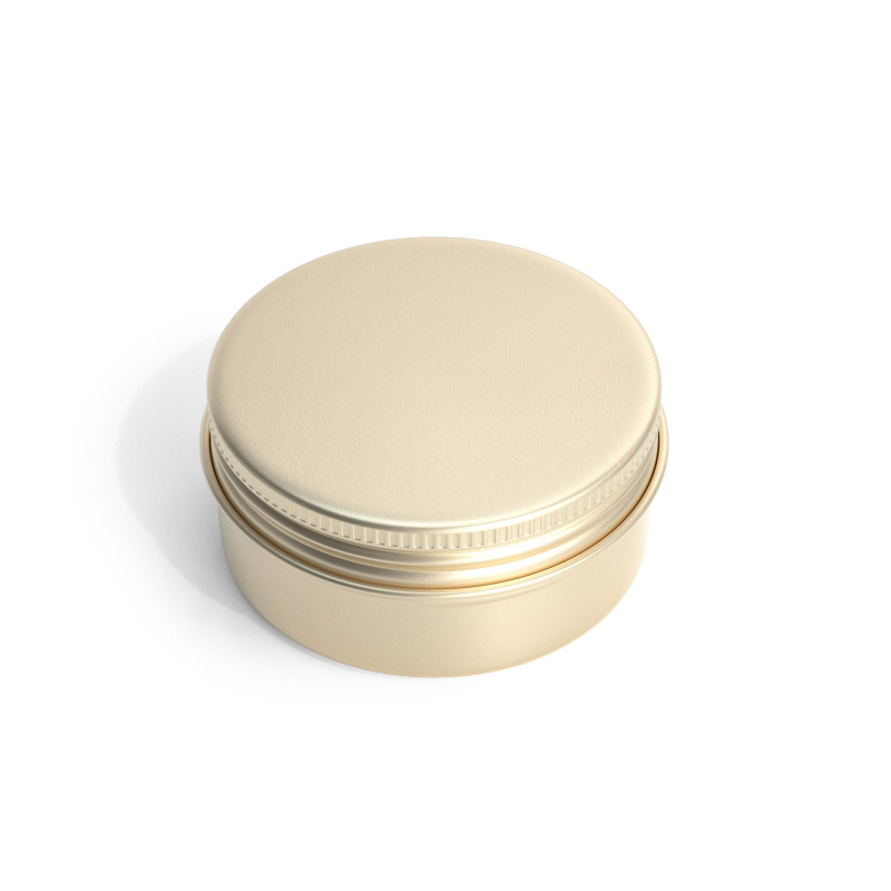 57*27mm 50g moisturizing face cream cosmetic packaging aluminum can 50ml hand cream eye cream hair wax second-throw aluminum box