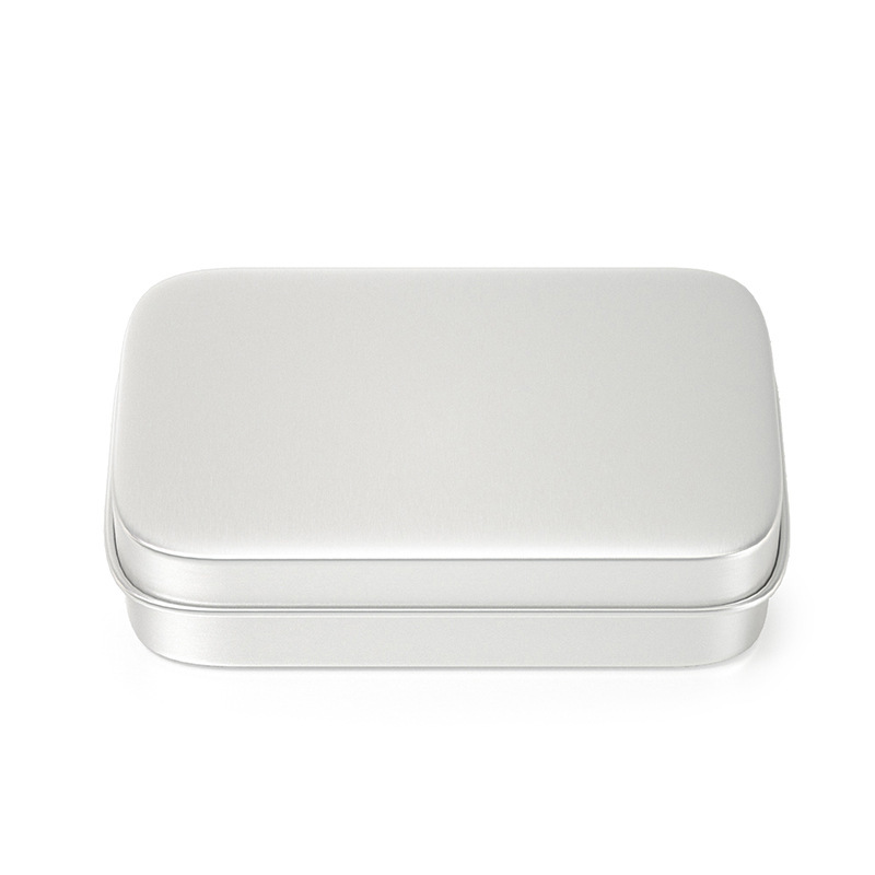 Aluminum soap box travel hotel balm box handmade soap shaving soap box hotel gift soap box square box aluminum box