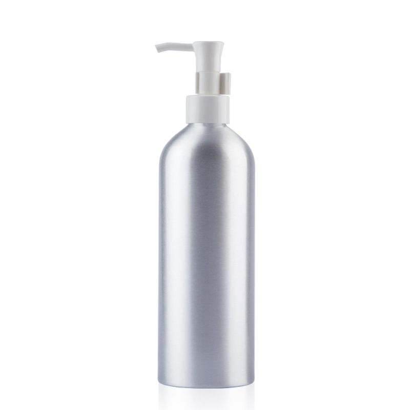 30-100-250-500ml aluminum bottle hydraulic pump makeup remover pump head essence lotion hand sanitizer sub-bottle