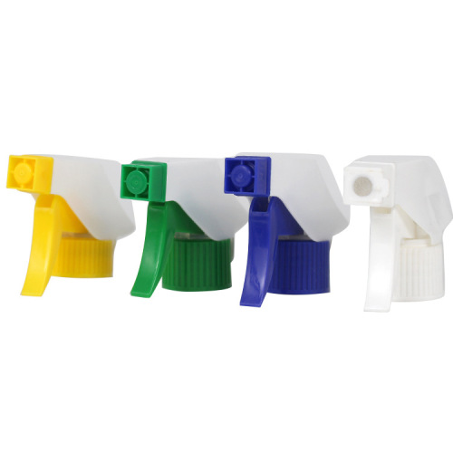 Ultra-fine detergent spray head Hand-clip 28-tooth spray gun Simple square gun plastic spray head