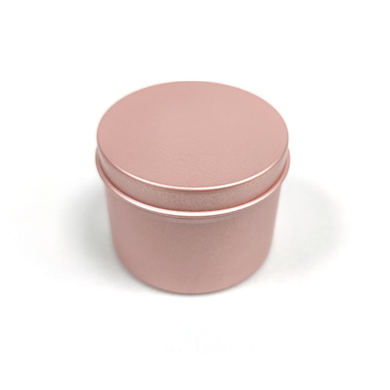 5ml-250ml frosted powder aluminum box double-sided multi-specification car wax pot hair mud box cosmetic metal box packaging box
