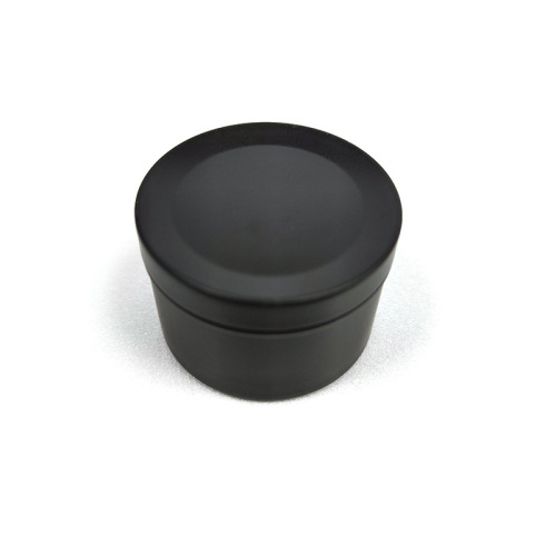 50ml aluminum box 50g world box matte black perfume aromatherapy candle jar small tea jar small tea jar aluminum jar in stock