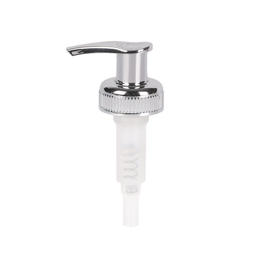 Electroplating UV plastic lotion pump 28/400 left and right lock switch pump head hand washing hydraulic pump