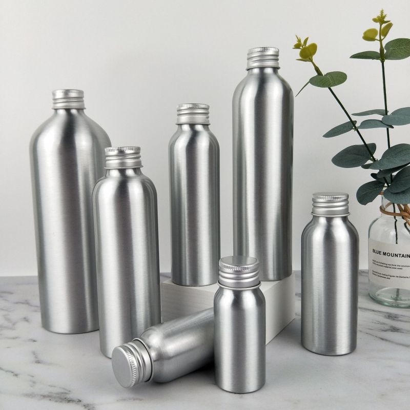 30-100-150-250-500ml aluminum can aluminum bottle aluminum cap toner moisturizing cosmetics bottle
