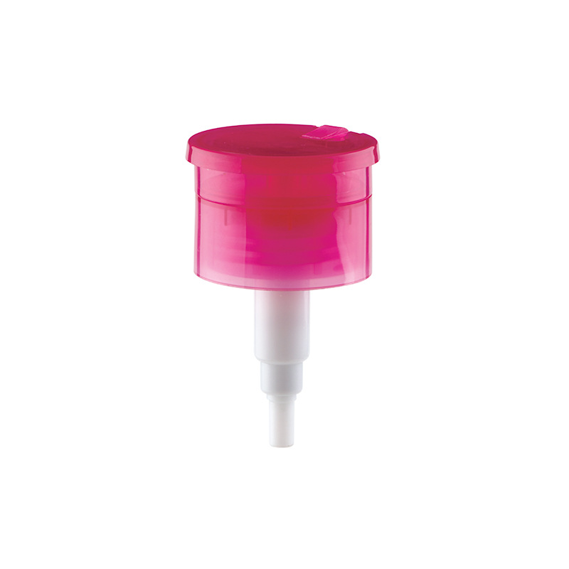 Facial cleansing pump, push pump bottle, nail polish remover pump, flip-top nail polish remover pump 33/410 plastic cosmetic pump
